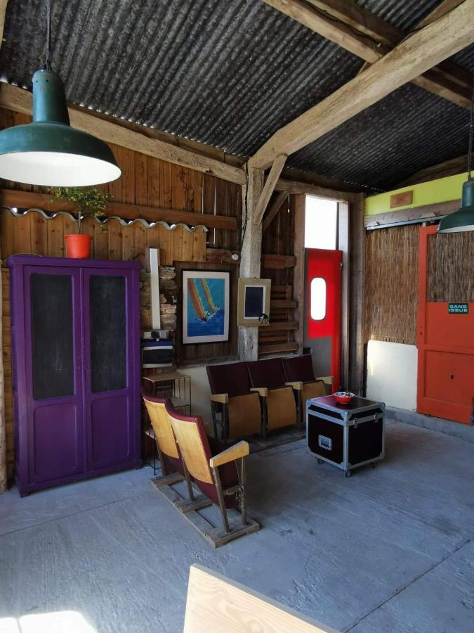 Aux Yourtes De La Fabrique Saint-Florent-des-Bois ภายนอก รูปภาพ